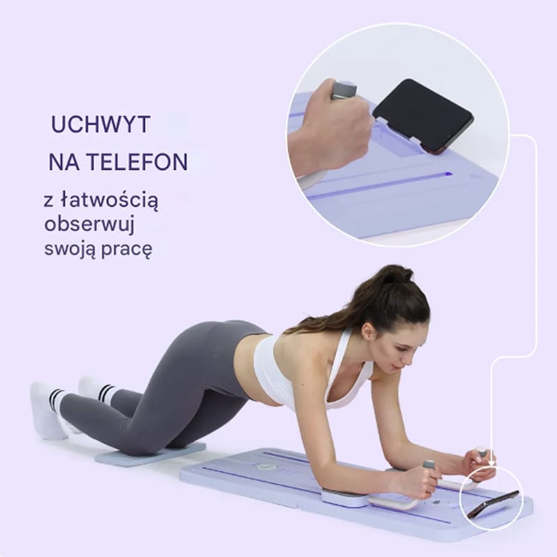 Składana deska do pilatesu 10w1 + GRATIS Plan treningowy - obrazek 5
